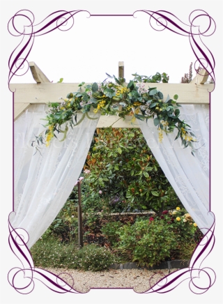 Ida Wedding Arbor / Arch & Table Decoration Flowers - Artificial Flowers Native Australian