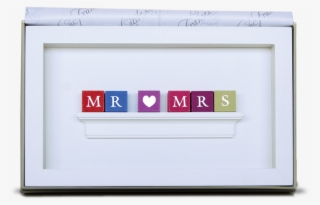Mr & Mrs Frame - Personalised Wedding Frame Gifts