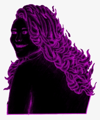 Purple Fire - Illustration