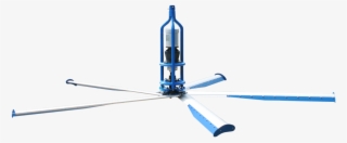 High-5 Hvls Ceiling Fan - Hvls Fans Png