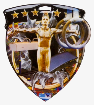 Color Burst Medal For Gymnastics Events - Poster
