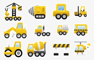 Zapwalls Decals Construction Kids Set