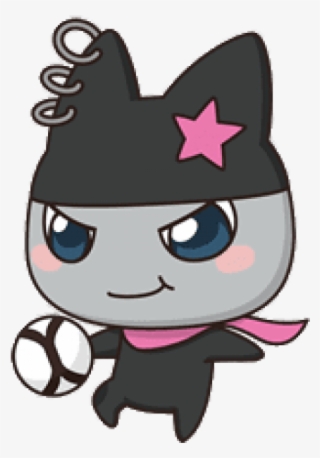 Download Kuromametchi Playing Football Clipart Png - Cartoon