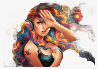 Report Abuse - Cute Gamer Girl Png