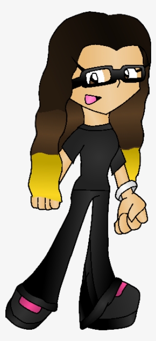 Gamergirl Anime Style - Cartoon
