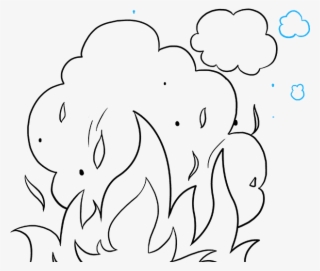 How To Draw Flames And Smoke - Draw Flames Step By Step