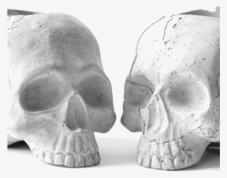 Diy Concrete Skulls - Stock Photography