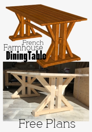 French Farmhouse Dining Table For The Home Kitchen - Dining Room