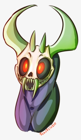Skull Demon Doodle - Cartoon