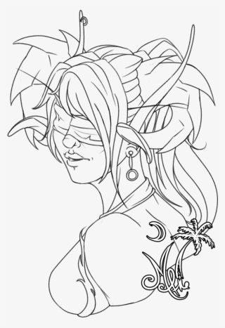 Free To Color - Line Art