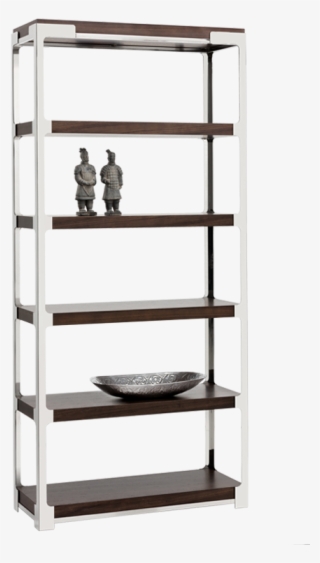 Davenport Bookcase - Dark Zebra - Shelf