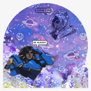 Overwatch Videogames Gamer Gamergirl Overwatchpharah - Wall Clock