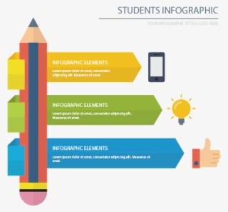 Infographic Pen Vector Student Education Icon Clipart - Reducción De Horas Lectivas