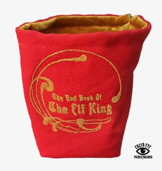 Lucid Eye Red Bag Of The Elf King Gold Lining - Flag