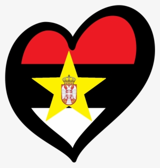Novasrbija Heart - Eurovision Heart Flags Armenia