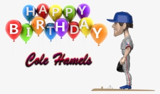 Cole Hamels Free Png - Doğum Günü