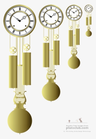 Vienna Regulator Lyre - Quartz Clock