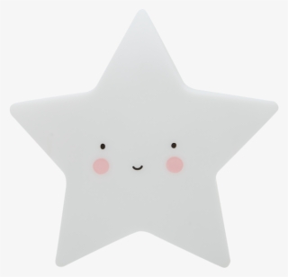 White Mini Star Light - Cartoon Hedgehog Girl
