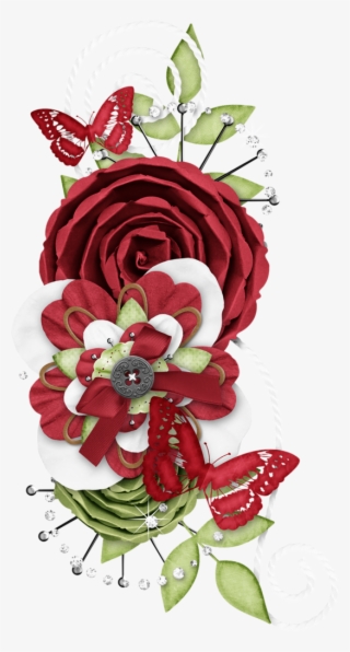 Borders * Cantoneiras * Cluster - Hybrid Tea Rose