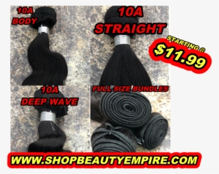 10a Grade 100% Human Hair Bundle - Thread