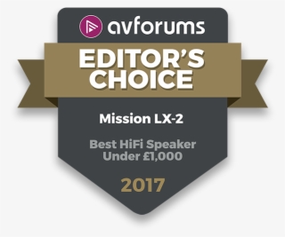 Mission Lx-2 Editors Choice Award - Graphic Design