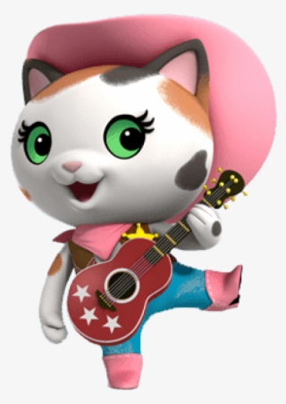 Free Png Download Sheriff Callie With Her Guitar Clipart - Sheriff Callie Png