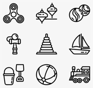 Ninos Jugando Iconos - Optometry Icons