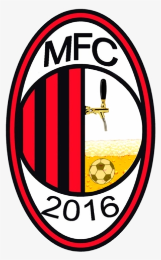 Merecia Futebol E Cerveja - Ac Milan Logo Jpg