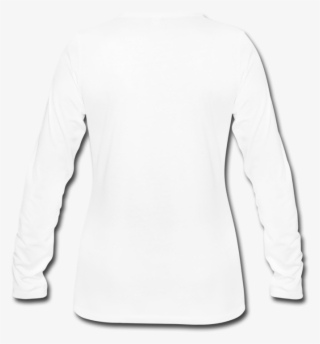Long Sleeve Shirt Png - Women Long Sleeve White T Shirt