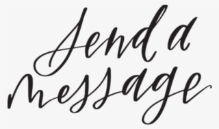 Lulu And Roo Design Footer Send Message New - Calligraphy