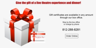 Gift Certificates - Gift Wrapping