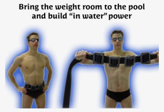 Swimming Weight Belt - Barechested