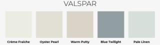 Crème Fraîche In Satin For All The Trim And Doors - Valspar Winter Flannel Door Color