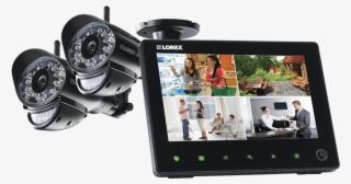 Sd Pro Wireless Video Surveillance System With A 7" - Lorex Video Surveillance App