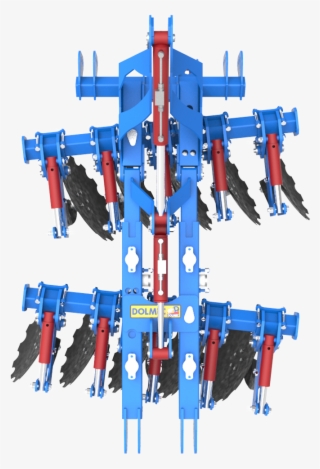 The Frame Can Be Overturned For Easily Chancing Of - Aratro A Dischi Per Vigneti