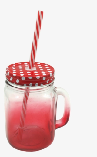 Zb Mason Jar In Red Gradient - Woo Woo