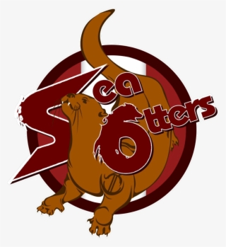 Swimming Clipart Sea Otter - Cartoon