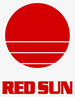 Open - Red Sun Vector Logo