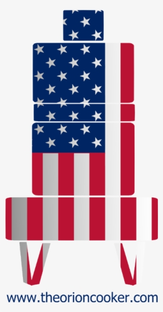 Orion Flag Sticker Gradient Smokehouse Cookery Company - Graphic Design