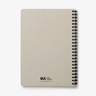 Dailyobjects Vintage Black Stripes A5 Notebook Plain - Spiral