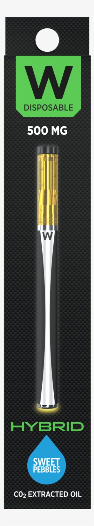 Sweet Pebbles Hybrid 500mg Disposable Vaporizer By - Ball Pen