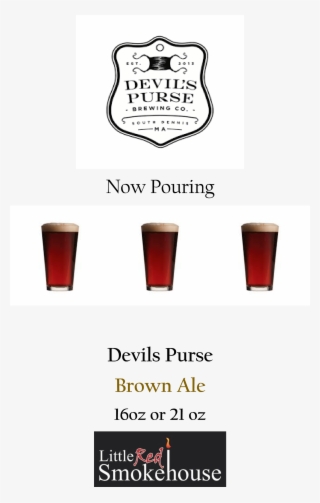 Wine & Beer Menu - Pint Glass