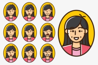 Mommy Emociones Expresión Vector - Emociones Vector