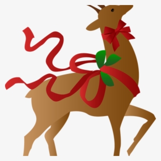 Free Christmas Reindeer Clipart Free Christmas Reindeer - Transparent Reindeer Christmas Clipart