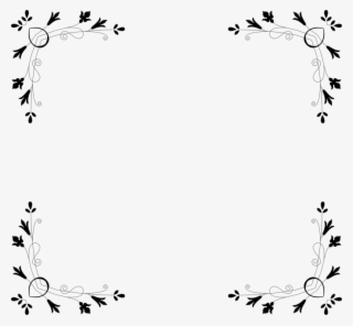 Video Black And White Visual Arts Map Floral Design - Cyber Border