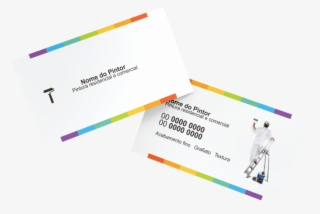 Cartão De Visita Pintor Modelo - Graphic Design