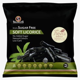 Soft Licorice Pieces With Stevia - Seed