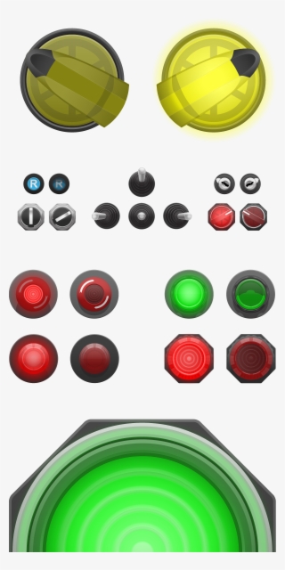 Buttons And Switches Require Multiple States - Circle