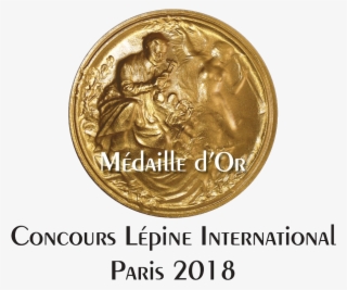 Coucours Lepine International Paris 2018 Medaille Or - Bronze