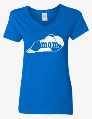 Kentucky Soccer Mom Shirt Soccer Mom Clothing - Blauw Shirt Meisje